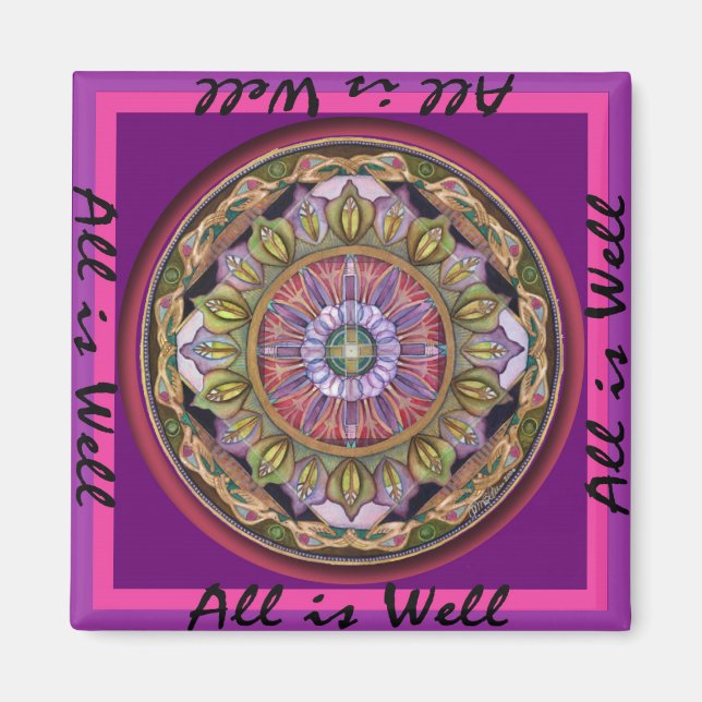 Imán Todo está bien (Frente)