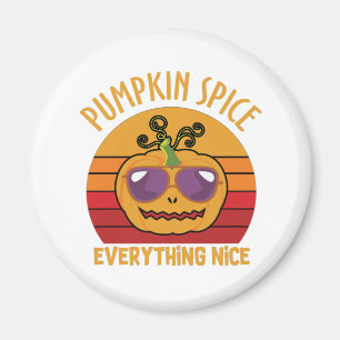 Imán Todo lo bueno de las especias de calabaza - Hallow