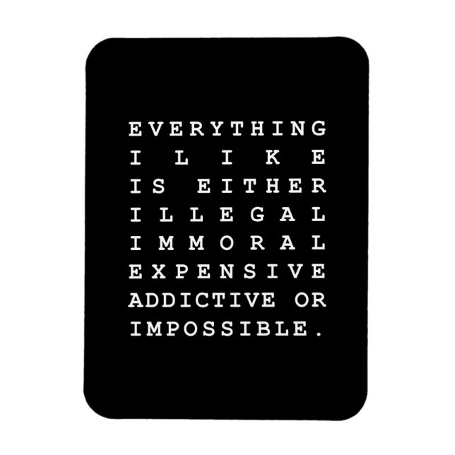 Imán Todo lo que me gusta (Vertical)