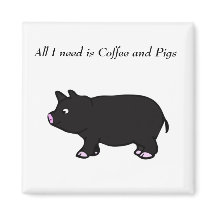 Todo lo que necesito es café y cerdos, Black Pig M