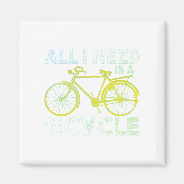 Imán Todo Lo Que Necesito Es Un Ciclismo En Distancia E (Frente)