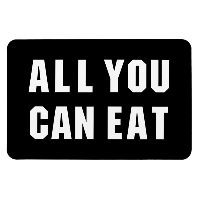 IMÁN TODO LO QUE PUEDES COMER (Horizontal)