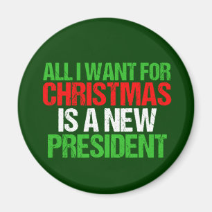 Imán Todo lo que quiero de los Navidades es un nuevo pr