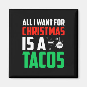 Imán Todo Lo Que Quiero De Los Navidades Es Una Comida