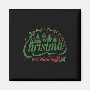 Imán Todo Lo Que Quiero Para Los Navidades Es Una Famil