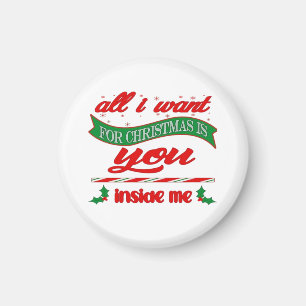 Imán Todo lo que quiero para navidad eres tú