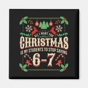 Imán Todo lo que Quiero para Navidad es que mis Estudia