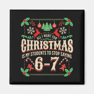 Imán Todo lo que Quiero para Navidad es que mis Estudia