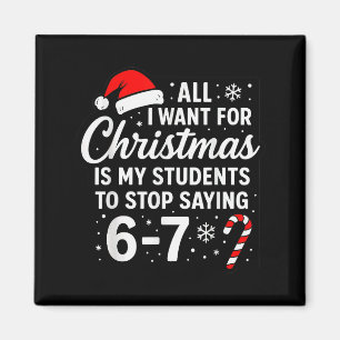 Imán Todo lo que Quiero para Navidad es que mis Estudia