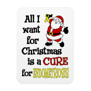 Imán Todo Lo Que Quiero Para Navidades... Endometriosis
