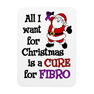 Imán Todo Lo Que Quiero Para Navidades... Fibro