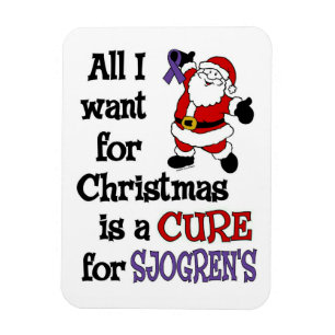 Imán Todo lo que quiero para Navidades... Sjogren