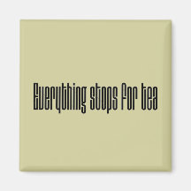 Todo se detiene para el té