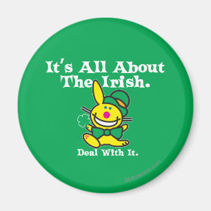 Imán Todo se trata de los irlandeses (verdes)