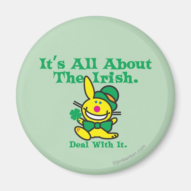 Imán Todo se trata del irlandés (Frente)