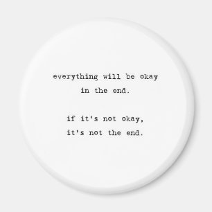 Imán Todo será aceptable