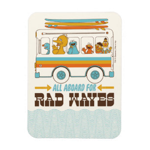Imán Todos a bordo de las olas de Rad