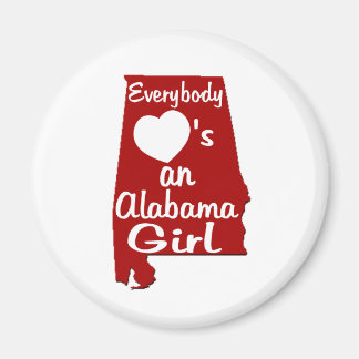 Imán Todos aman a un Chica de Alabama