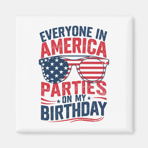Imán Todos en América se divierten en mi cumpleaños