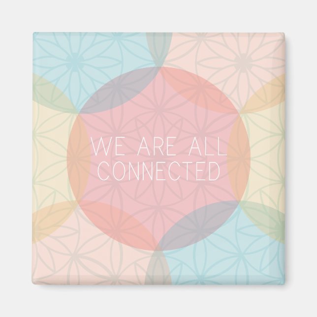 Imán Todos estamos conectados (Frente)