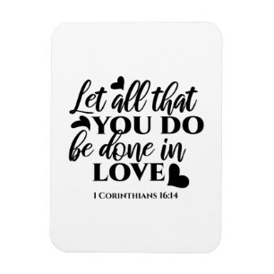 Imán Todos hagamos el amor - 1 Cor 16:14