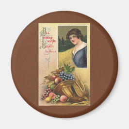 Imán Todos los benditos de Acción de Gracias Sean Tuyos