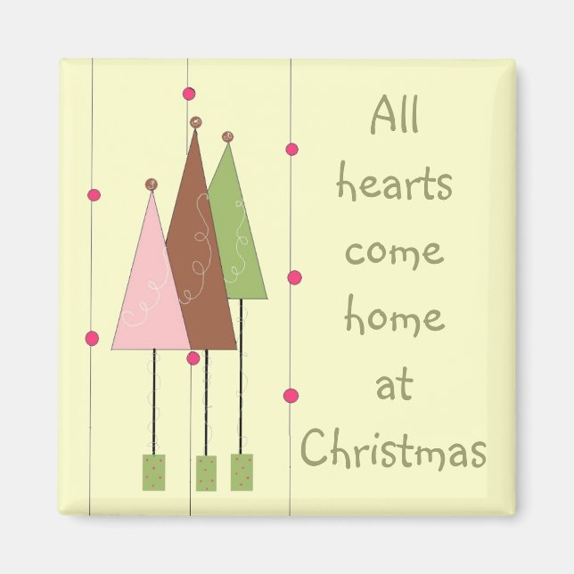 Imán Todos los corazones. (Frente)