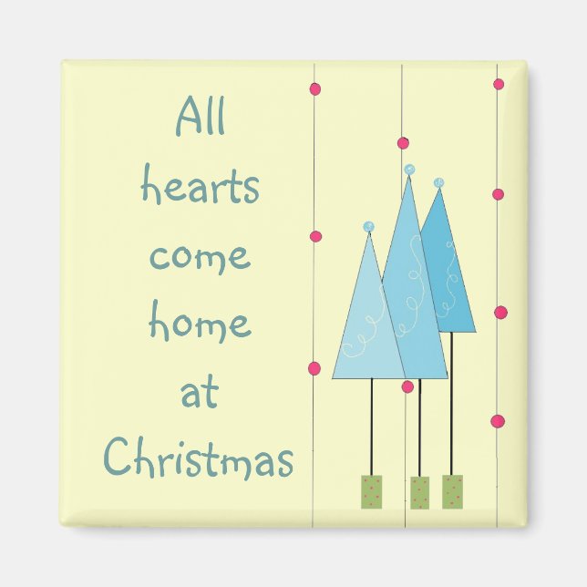 Imán Todos los corazones. (Frente)