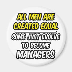 Imán Todos Los Hombres Son Creados Iguales... Los Geren