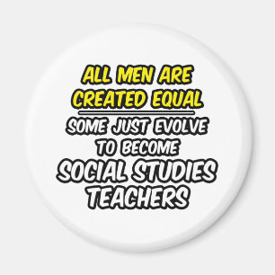 Imán Todos Los Hombres Son Creados Iguales...Soc. Profe