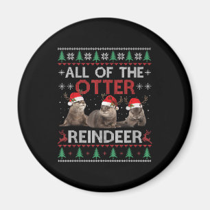 Imán Todos los Navidades de renos más ácidos suéter