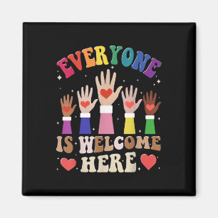 Imán Todos Son Bienvenidos Aquí En La Escuela De Maestr