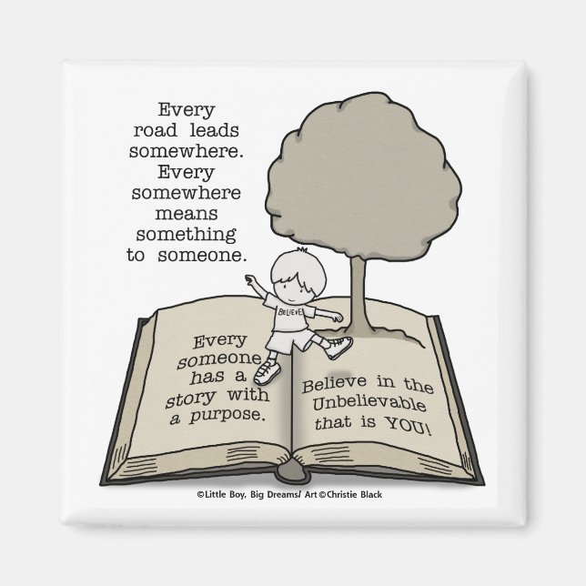 Imán Todos tienen una historia (Frente)