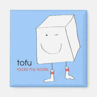 Imán Tofu Rocks My Socks - Magnet