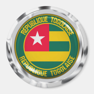 Imán Togo: Emblema redondo