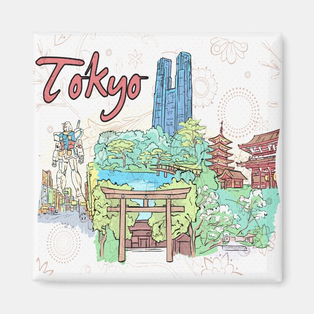Imán Tokio (Frente)