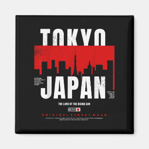 Imán Tokio Japón La Tierra Del Sol Naciente Original St