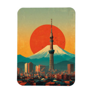 Imán Tokio Japón vintage