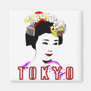 Imán Tokyo Geisha Magnet