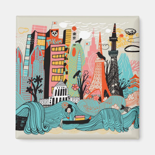 Imán Tokyo Japan (Frente)