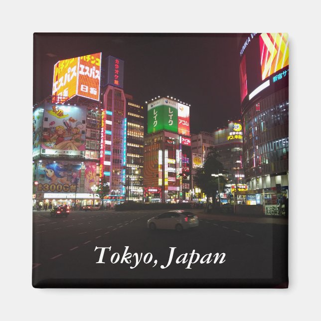 Imán Tokyo Japan Souvenir Photo Magnet