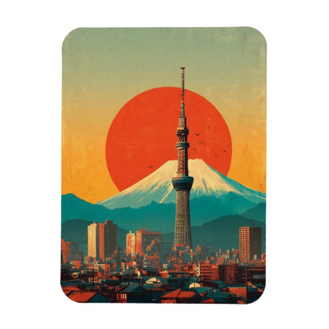 Imán Tokyo Japan vintage (Vertical)