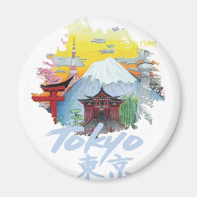 Imán Tokyo Magnet (Frente)