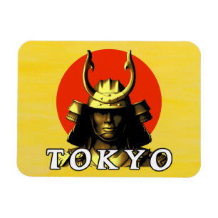 Imán Tokyo Samurai Japan Premium Magnet