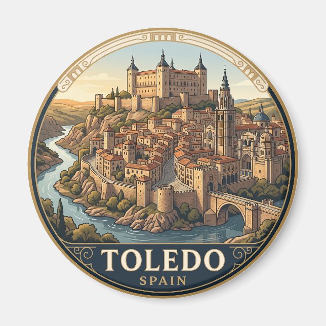 Imán Toledo España (Frente)