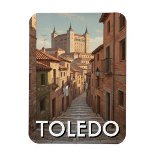 Imán Toledo España Alcázar Vintage Viajes