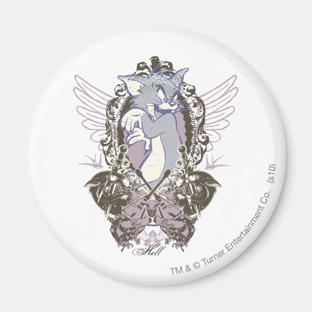 Imán Tom Cat Outa Hell (Frente)