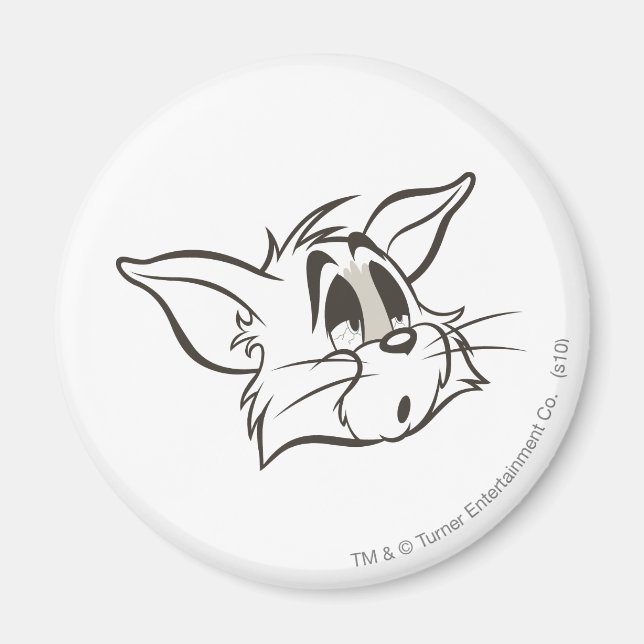 Imán Tom Sleepy Cat (Frente)