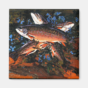 Imán Tom Thomson - Tres truchas