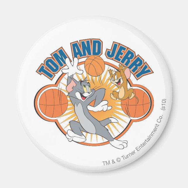 Imán Tom y Jerry Basketball 4 (Frente)